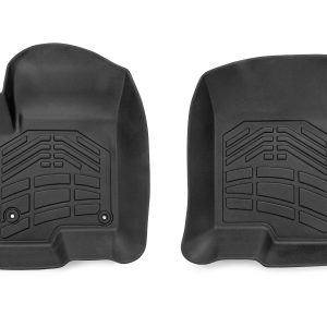 Rough Country Floor Mats FR Bucket Crew Chevy/GMC 1500/2500HD/3500HD (19-26)