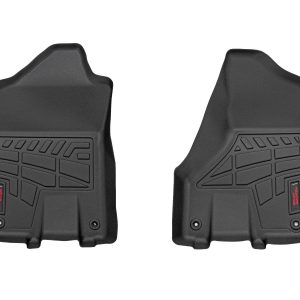 Rough Country Sure-Fit Floor Mats Front Bucket Crew Ram 2500/3500 2WD/4WD (2019-2026)