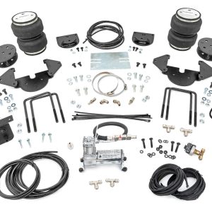 Rough Country Air Spring Kit w/compressor 2-3.5 Inch Lift Kit Chevy/GMC Sierra/Silverado 1500 (19-26)