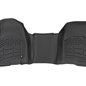 Rough Country Sure-Fit Floor Mats Front Over Hump Crew Chevy/GMC 1500/2500HD/3500HD (19-26)