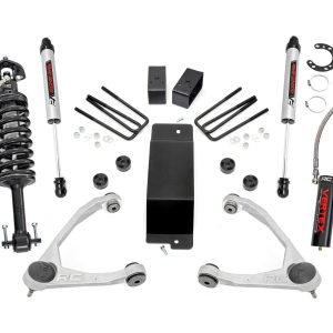 Rough Country 3.5 Inch Lift Kit Forged UCA Vertex/V2 Chevy/GMC 1500 (07-16)