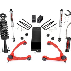 Rough Country 3.5 Inch Lift Kit Forged UCA Vertex/V2 Chevy/GMC 1500 (07-16)