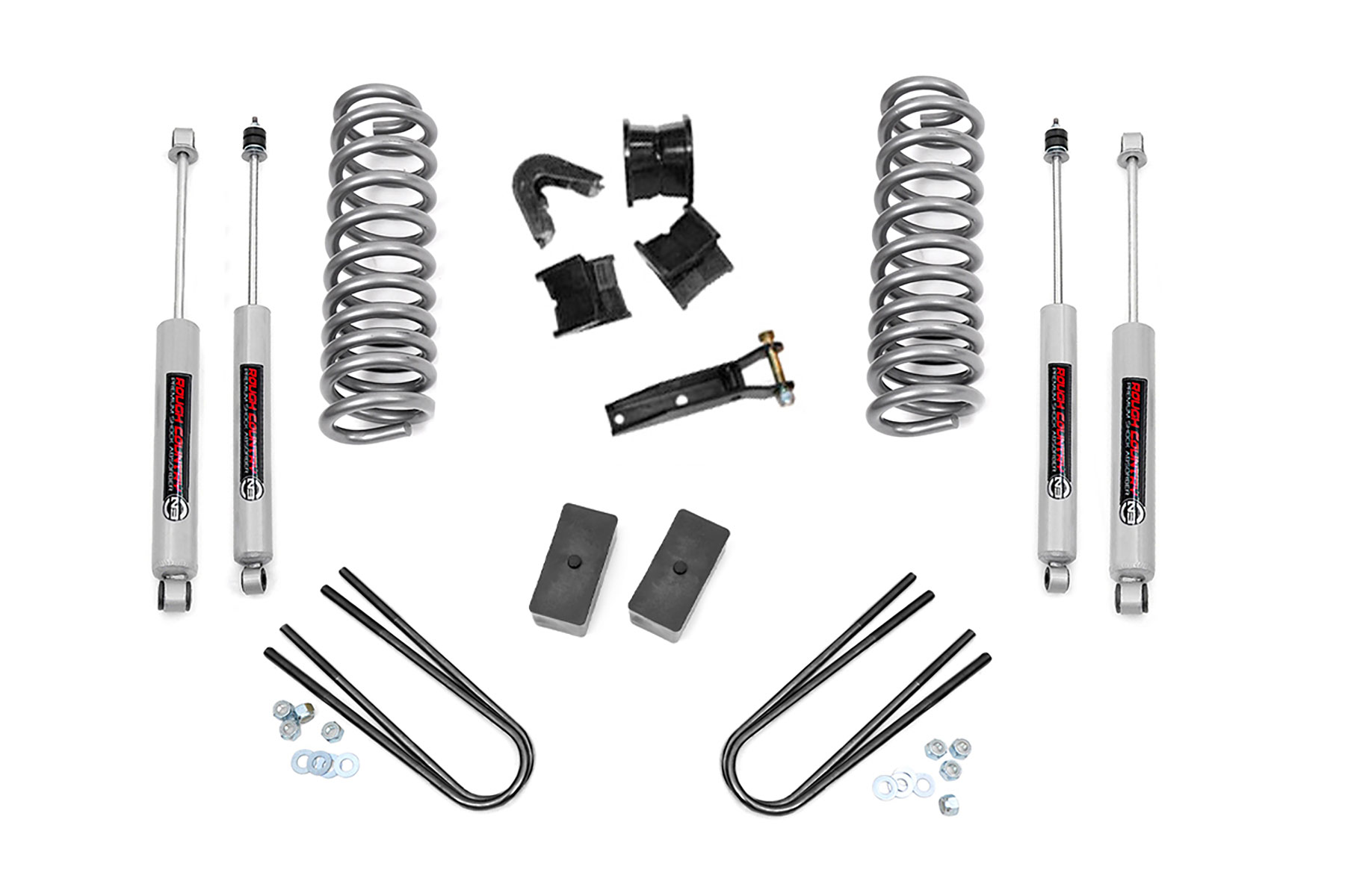 Rough Country 2.5 Inch Lift Kit Ford F-100/F-150 4WD (1977-1979)