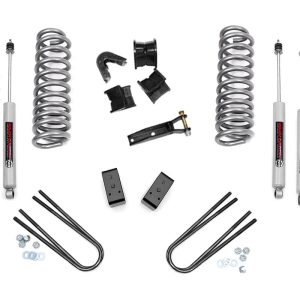 Rough Country 4 Inch Lift Kit Rear Blocks Ford Bronco 4WD (1978-1979)