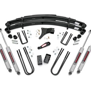 Rough Country 4 Inch Lift Kit Ford F-350 4WD (1986-1997)