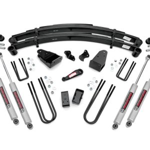 Rough Country 4 Inch Lift Kit Ford F-250 4WD (1987-1997)