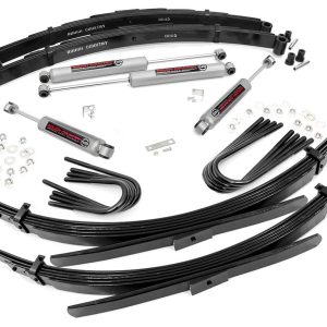 Rough Country 2 Inch Lift Kit 52 Inch RR Springs Chevy Half-Ton Suburban/K5 Blazer (88-91)