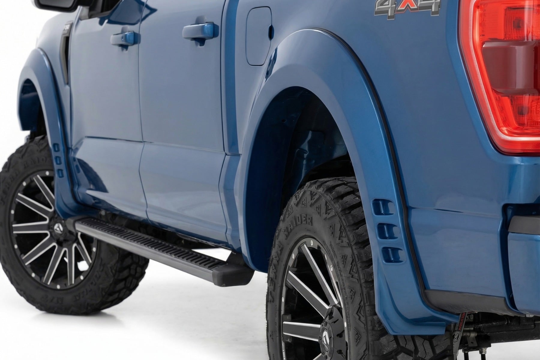 Rough Country SF1 Fender Flares B3 Atlas Blue Ford F-150 2WD/4WD (2021-2026)