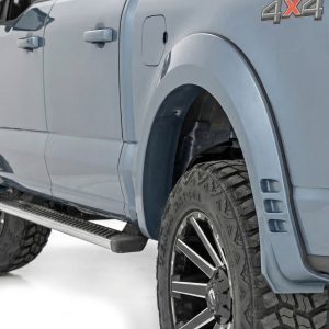 Rough Country SF1 Fender Flares G4 Azure Gray Ford F-150 2WD/4WD (2021-2026)