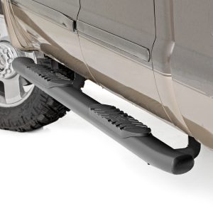 Rough Country Oval Nerf Step Crew Cab Black Ford F-250/F-350 Super Duty (99-16)