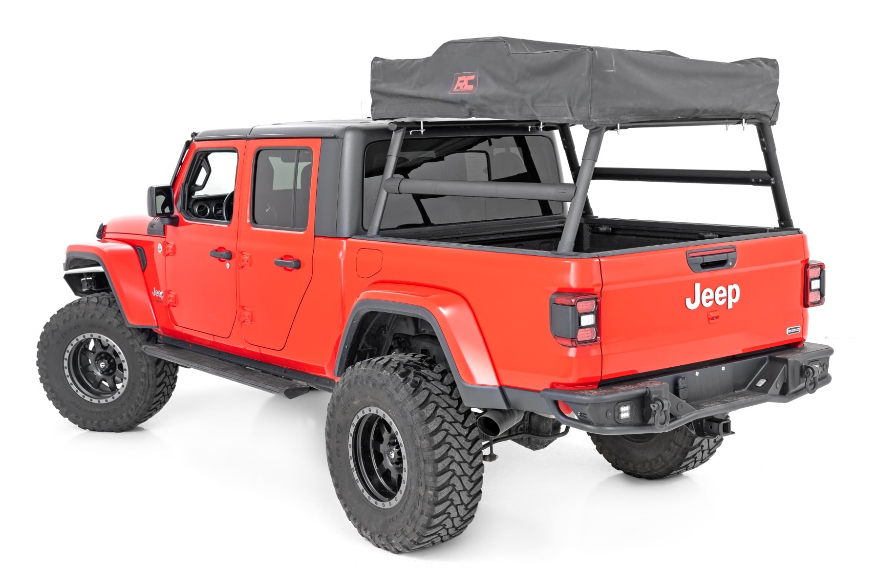 Rough Country Bed Rack Aluminum Jeep Gladiator JT 4WD (2020-2026)