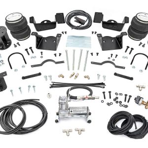 Rough Country Air Spring Kit w/compressor 3-5 Inch Lift Kit Chevy/GMC 2500HD/3500HD (20-26)