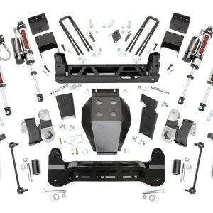Rough Country 5 Inch Lift Kit NTD Vertex Shocks Chevy/GMC 2500HD/3500HD (20-26)