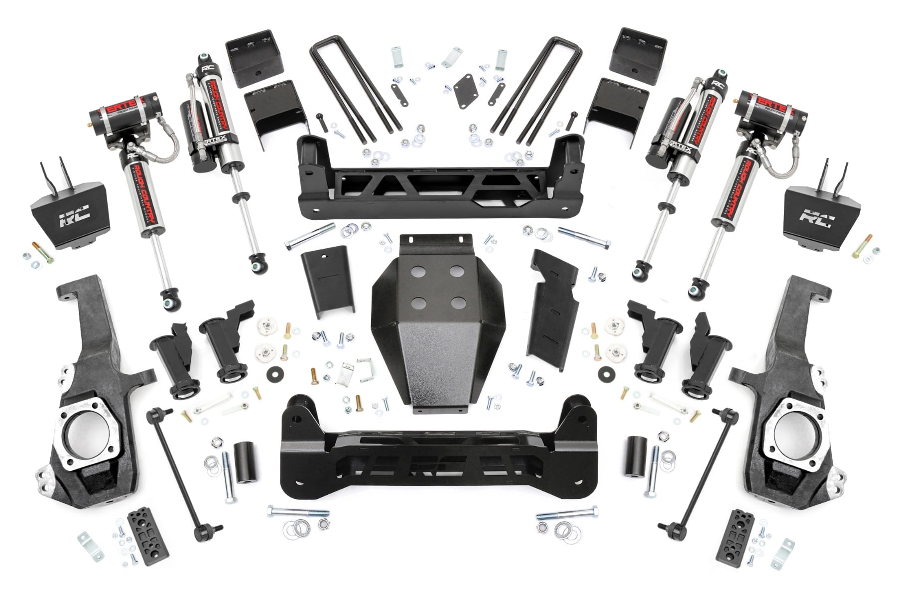 Rough Country 5 Inch Lift Kit Torsion Drop Vertex Chevy/GMC 2500HD/3500HD (20-26)