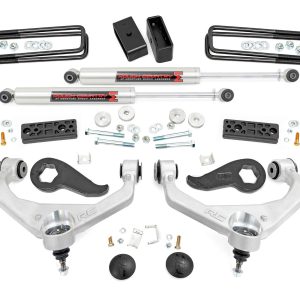 Rough Country 3 Inch Lift Kit UCAs M1 Chevy/GMC Sierra 3500 HD/Silverado 3500 HD (20-26)