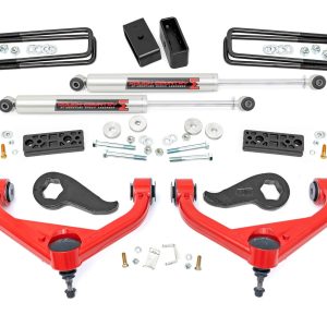 Rough Country 3 Inch Lift Kit UCAs M1 Chevy/GMC Sierra 3500 HD/Silverado 3500 HD (20-26)