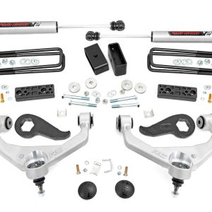 Rough Country 3 Inch Lift Kit UCAs V2 Chevy/GMC Sierra 3500 HD/Silverado 3500 HD (20-26)