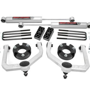 Rough Country 3 Inch Lift Kit N3 Shocks Nissan Titan 2WD/4WD (2004-2024)