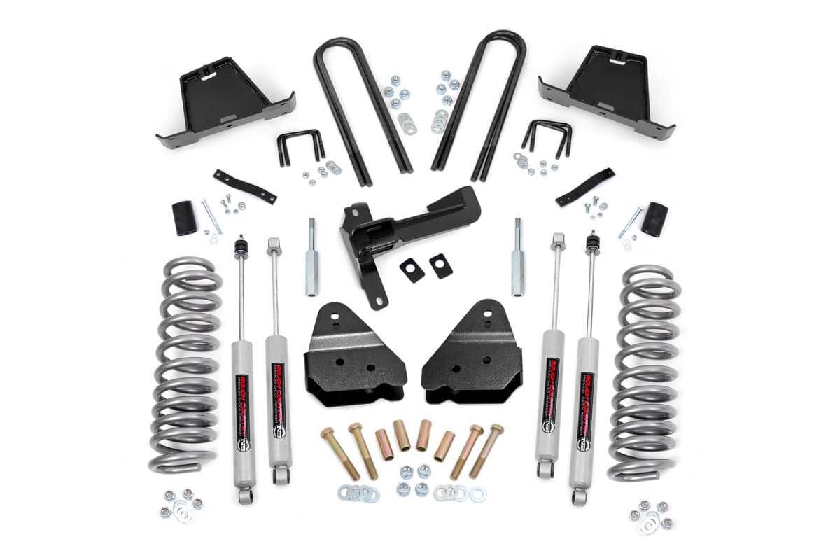 Rough Country 4.5 Inch Lift Kit Ford F-250/F-350 Super Duty 4WD (2005-2007)