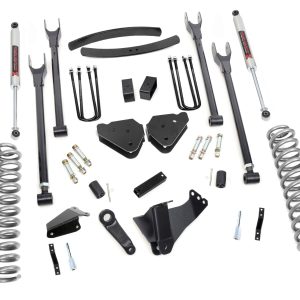 Rough Country 6 Inch Lift Kit Gas 4 Link M1 Ford F-250/F-350 Super Duty 4WD (05-07)