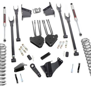 Rough Country 8 Inch Lift Kit 4 Link RR Blocks M1 Ford F-250/F-350 Super Duty (05-07)