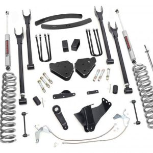 Rough Country 6 Inch Lift Kit Gas 4 Link Ford F-250/F-350 Super Duty 4WD (2008-2010)
