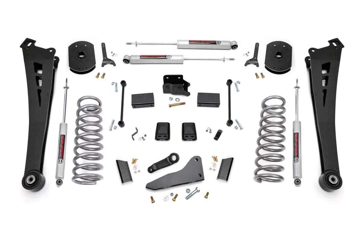 Rough Country 5 Inch Lift Kit Diesel Ram 2500 4WD (2014-2018)
