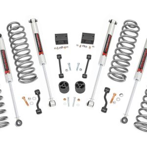 Rough Country 2.5 Inch Lift Kit Coils M1 Jeep Wrangler Unlimited 4WD (2024-2026)