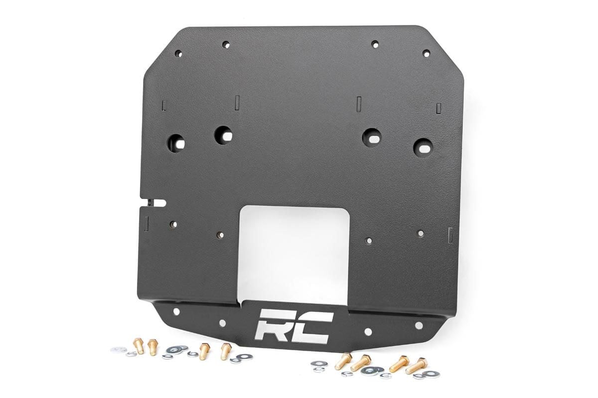 Rough Country Tire Carrier Relocation Plate No Prox Jeep Wrangler JL (18-26)/Wrangler Unlimited (18-26)