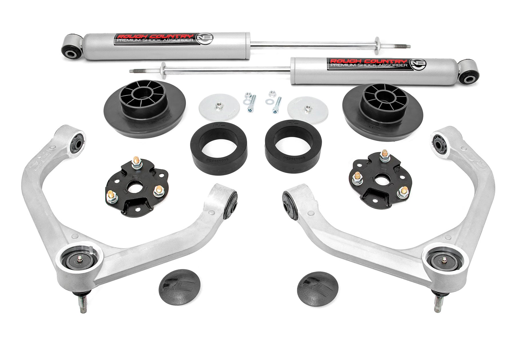 Rough Country 3.5 Inch Lift Kit Ram 1500 2WD/4WD (2019-2026)