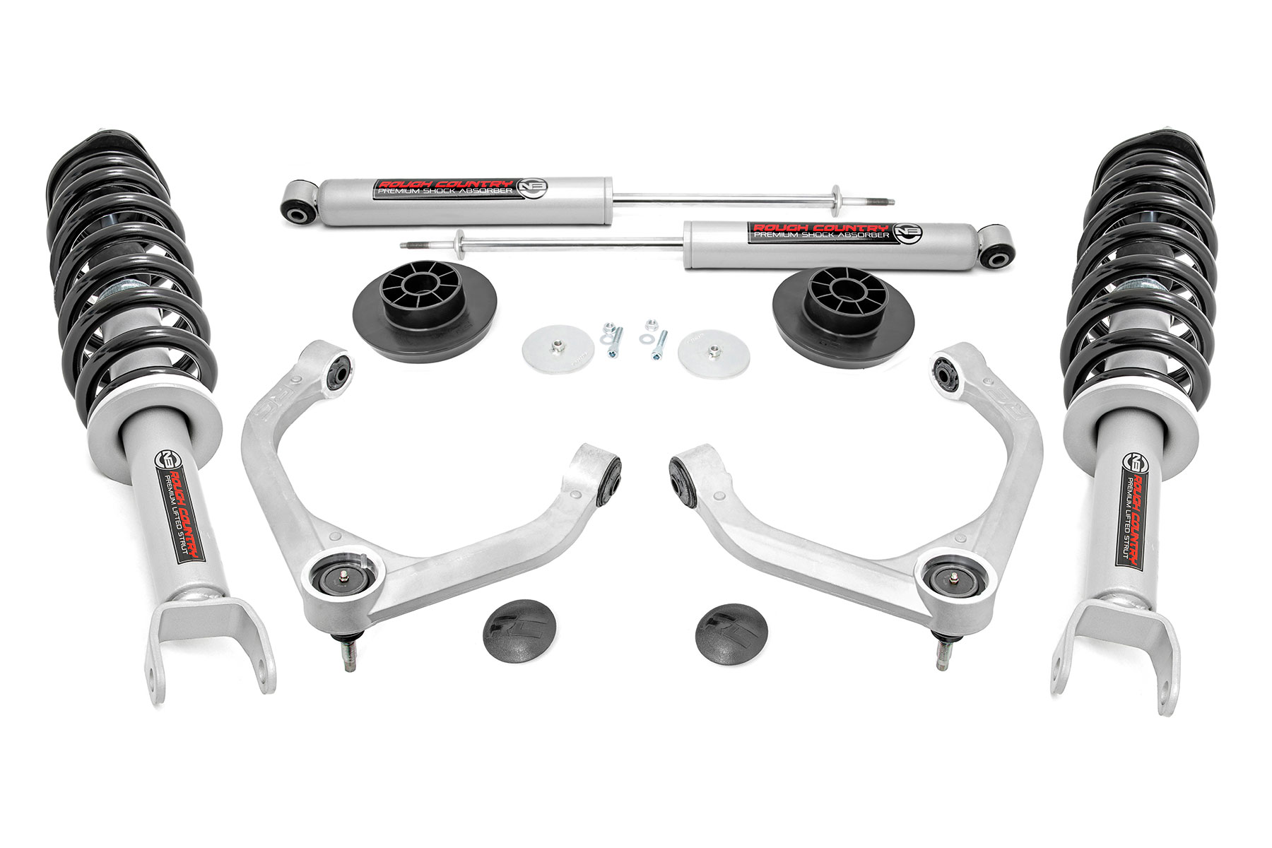 Rough Country 3.5 Inch Lift Kit N3 Struts Ram 1500 2WD/4WD (2019-2026)