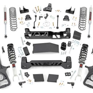 Rough Country 6 Inch Lift Kit M1/M1 Dual Rate Coils Ram 1500 4WD (2019-2024)