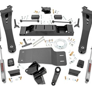 Rough Country 5 Inch Lift Kit Dual Rate Coils Non-AISIN Ram 2500 4WD (2019-2024)