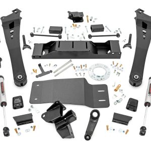 Rough Country 5 Inch Lift Kit Dual Rate Coils V2 Non-AISIN Ram 2500 4WD (2019-2024)
