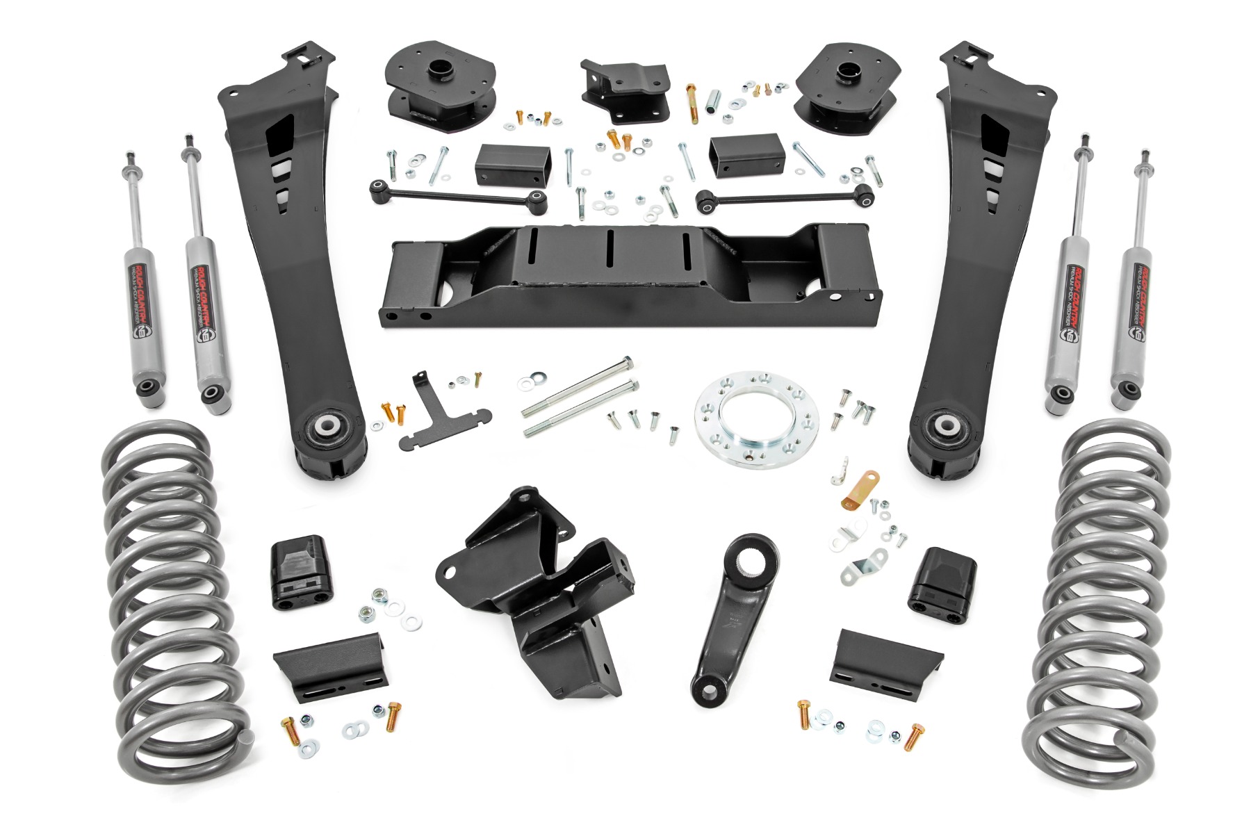Rough Country 5 Inch Lift Kit AISIN Ram 2500 4WD (2019-2024)