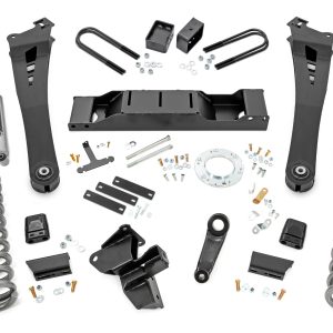 Rough Country 5 Inch Lift Kit Diesel Non-AISIN Ram 3500 4WD (2019-2024)