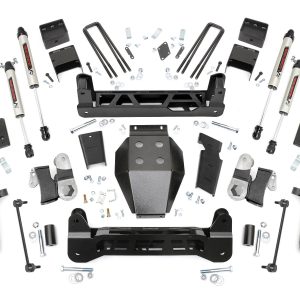 Rough Country 5 Inch Lift Kit NTD V2 w/ Overloads Chevy/GMC 2500HD/3500HD (20-26)
