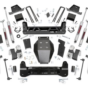 Rough Country 7 Inch Lift Kit NTD w/ Overloads Chevy/GMC 2500HD/3500HD (20-26)