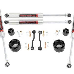 Rough Country 2.5 Inch Leveling Kit Spacers M1 Jeep Gladiator JT 4WD (2024-2026)