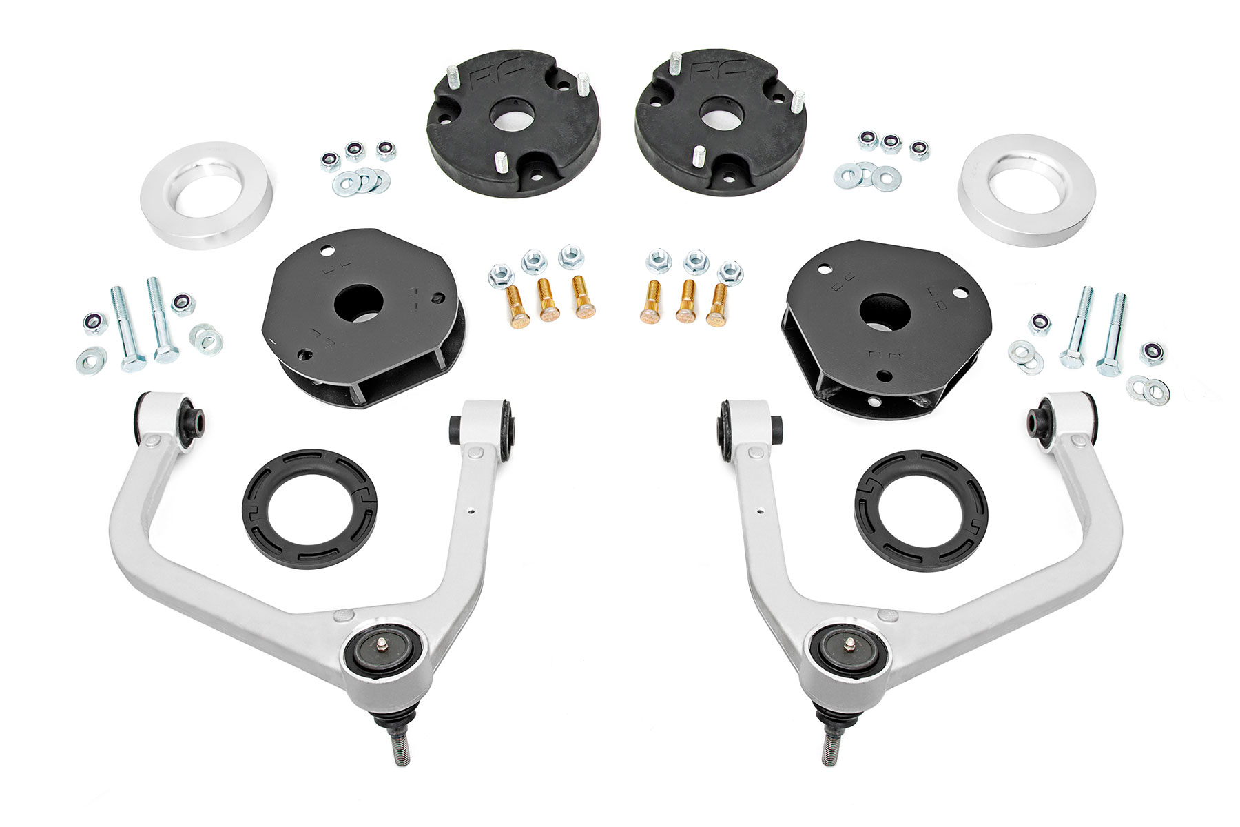 Rough Country 3.5 Inch Lift Kit Chevy/GMC SUV 1500 4WD (2021-2026)