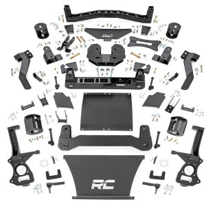 Rough Country 6 Inch Lift Kit Chevy/GMC SUV 1500 4WD (2021-2026)