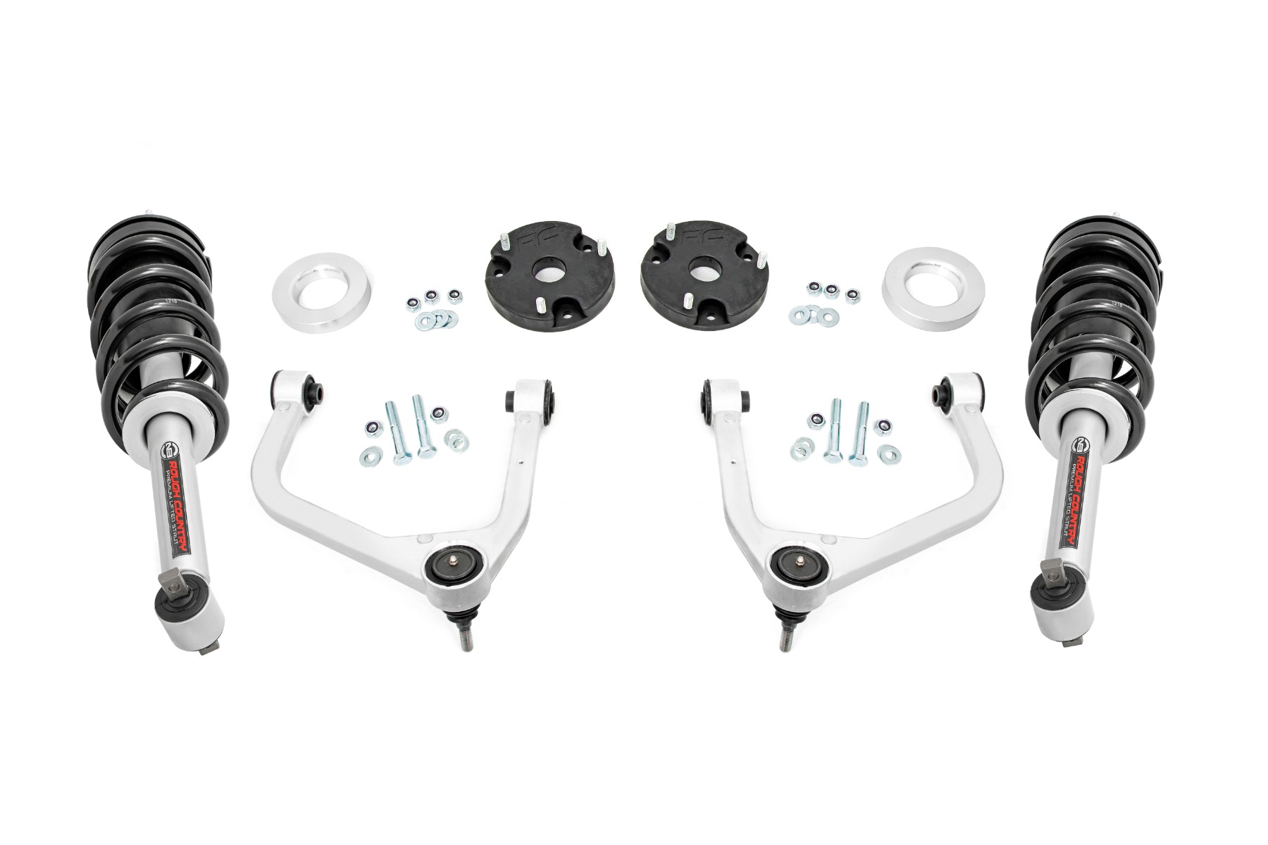 Rough Country 3.5 Inch Lift Kit N3 Struts Chevy/GMC SUV 1500 4WD (2021-2026)