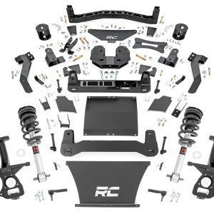 Rough Country 6 Inch Lift Kit M1 Struts Chevy/GMC SUV 1500 4WD (2021-2026)