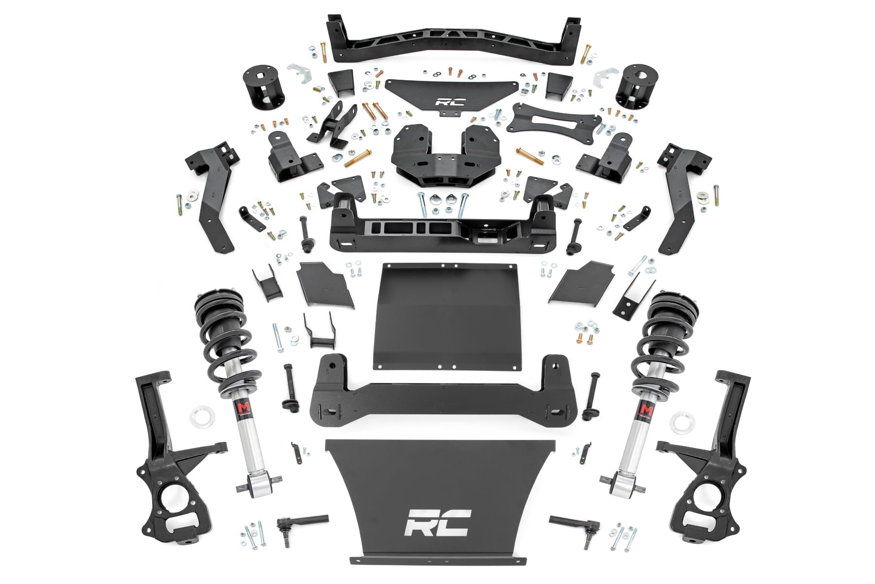 Rough Country 6 Inch Lift Kit M1 Struts Chevy/GMC SUV 1500 4WD (2021-2026)