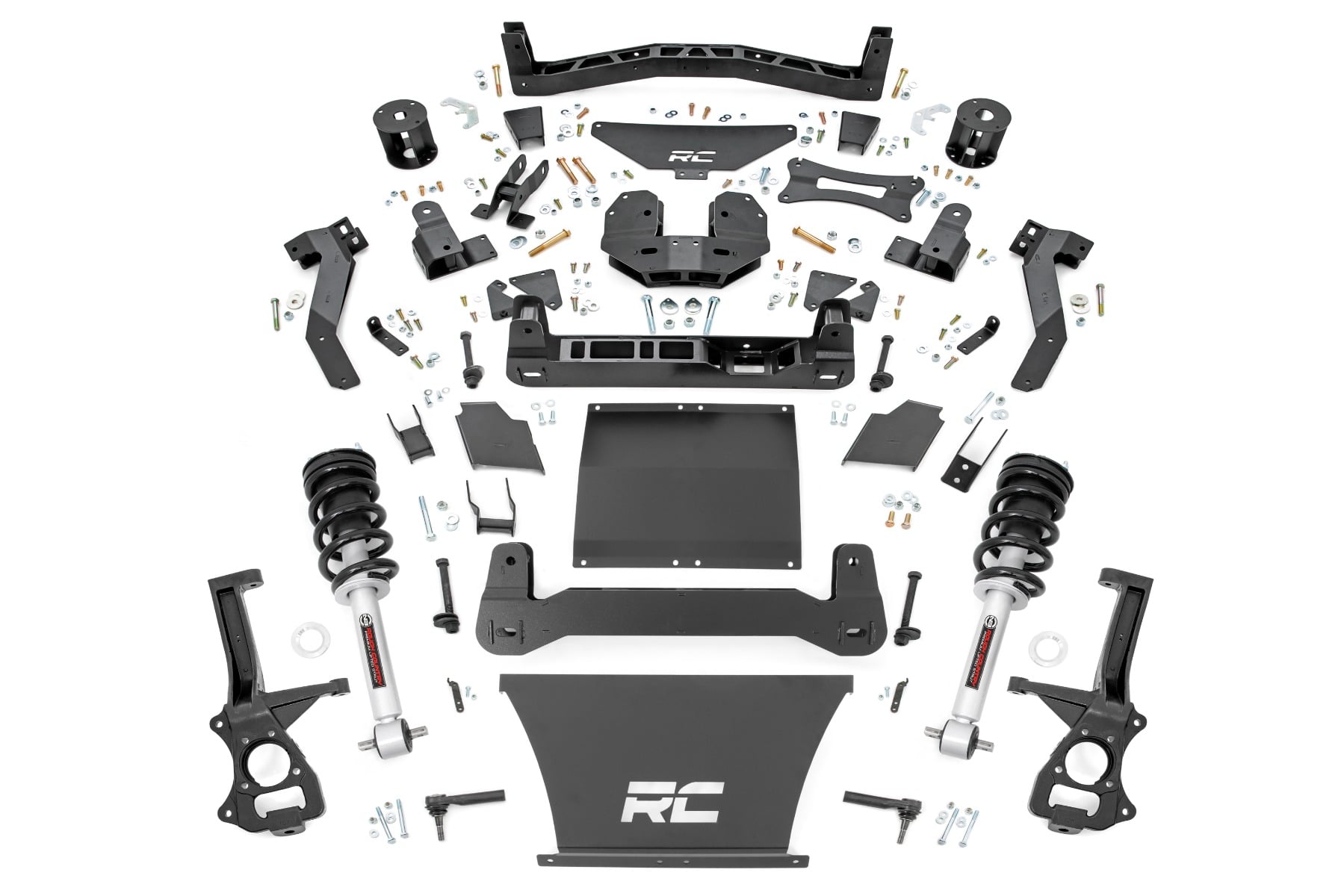 Rough Country 6 Inch Lift Kit N3 Struts Chevy/GMC Tahoe/Yukon 4WD (2021-2026)