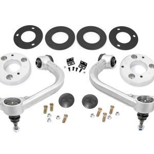 Rough Country 3 Inch Lift Kit Forged UCA Ford F-150 Lightning 4WD (2022-2026)