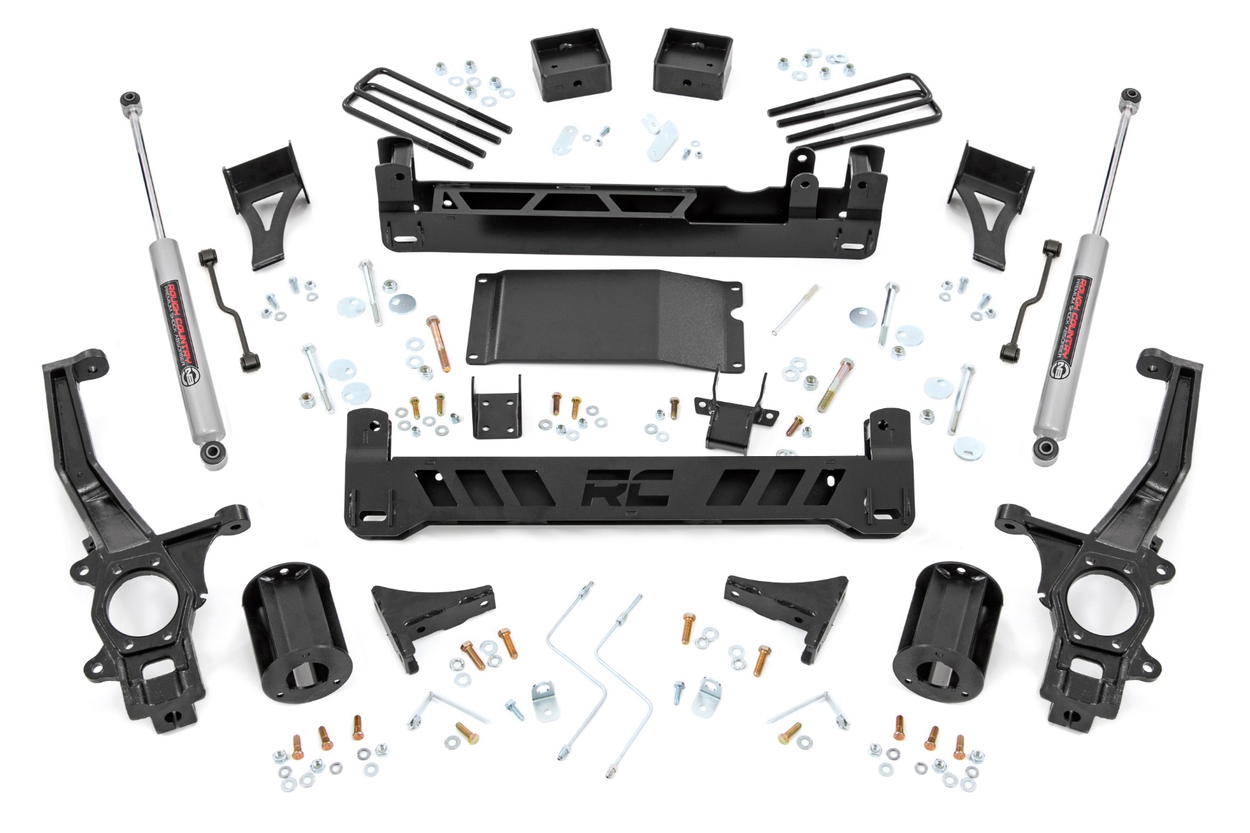 Rough Country 6 Inch Lift Kit Nissan Frontier 2WD/4WD (2022-2026)