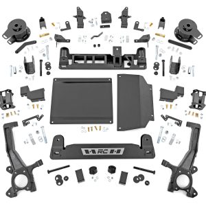 Rough Country 6 Inch Lift Kit OE Air Ride Toyota Tundra 4WD (2022-2026)