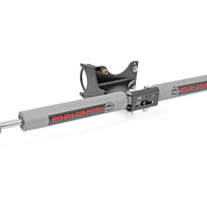 Rough Country N3 Steering Stabilizer Dual 2-8 Inch Lift Ford F-250/F-350 Super Duty (05-24)