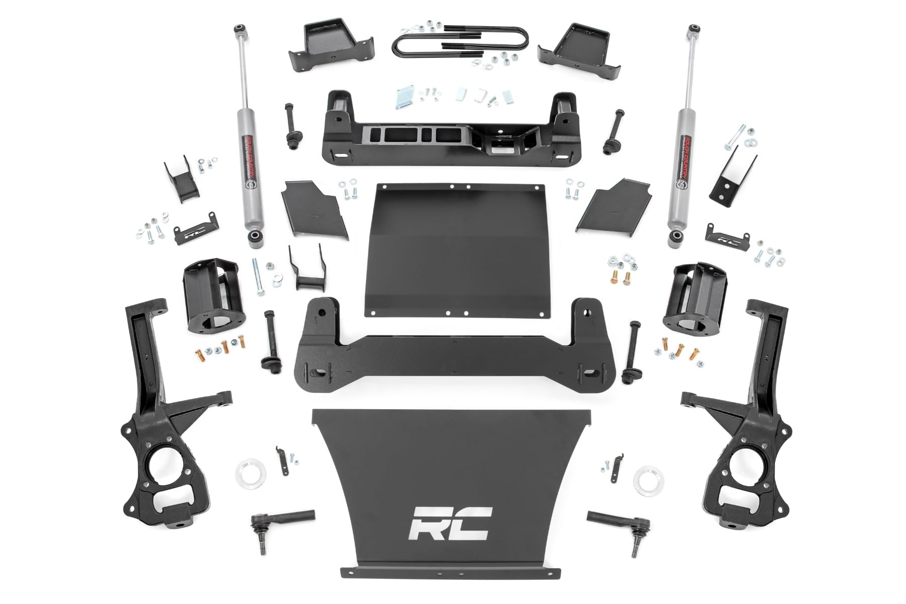 Rough Country 4 Inch Lift Kit AT4/Trailboss Chevy/GMC 1500 (25-26)